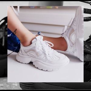 Gigi Hadid Maje Tennis Shoes